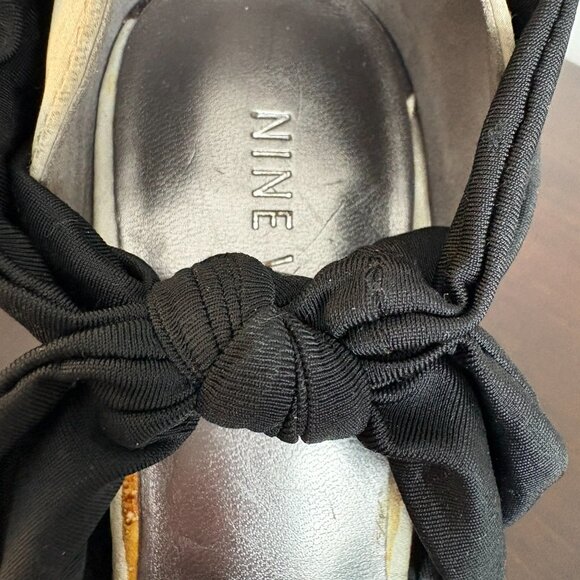 Nine West Fabric Platform Heels – Size 5.5 - Picture 9 of 9